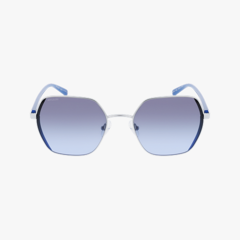 GAFAS DE SOL mujer UMI plateado/azul vista de frente