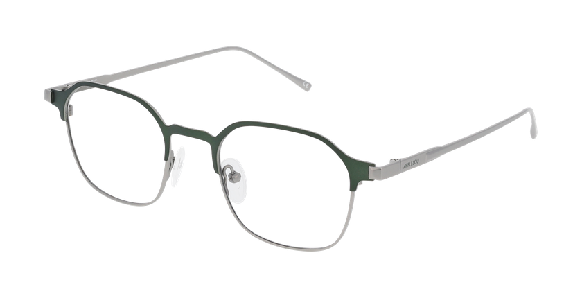 GAFAS GRADUADAS hombre MAGIC316 esmeralda/plateado - vista de frente