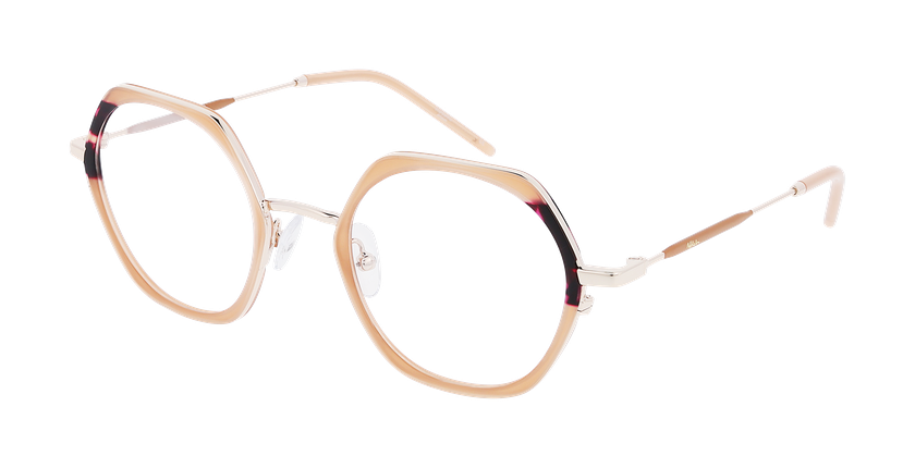 GAFAS GRADUADAS mujer MAGIC220 rosa/dorado - vista de frente
