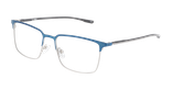 GAFAS GRADUADAS hombre MAGIC336 azul/plateado - vista de frente