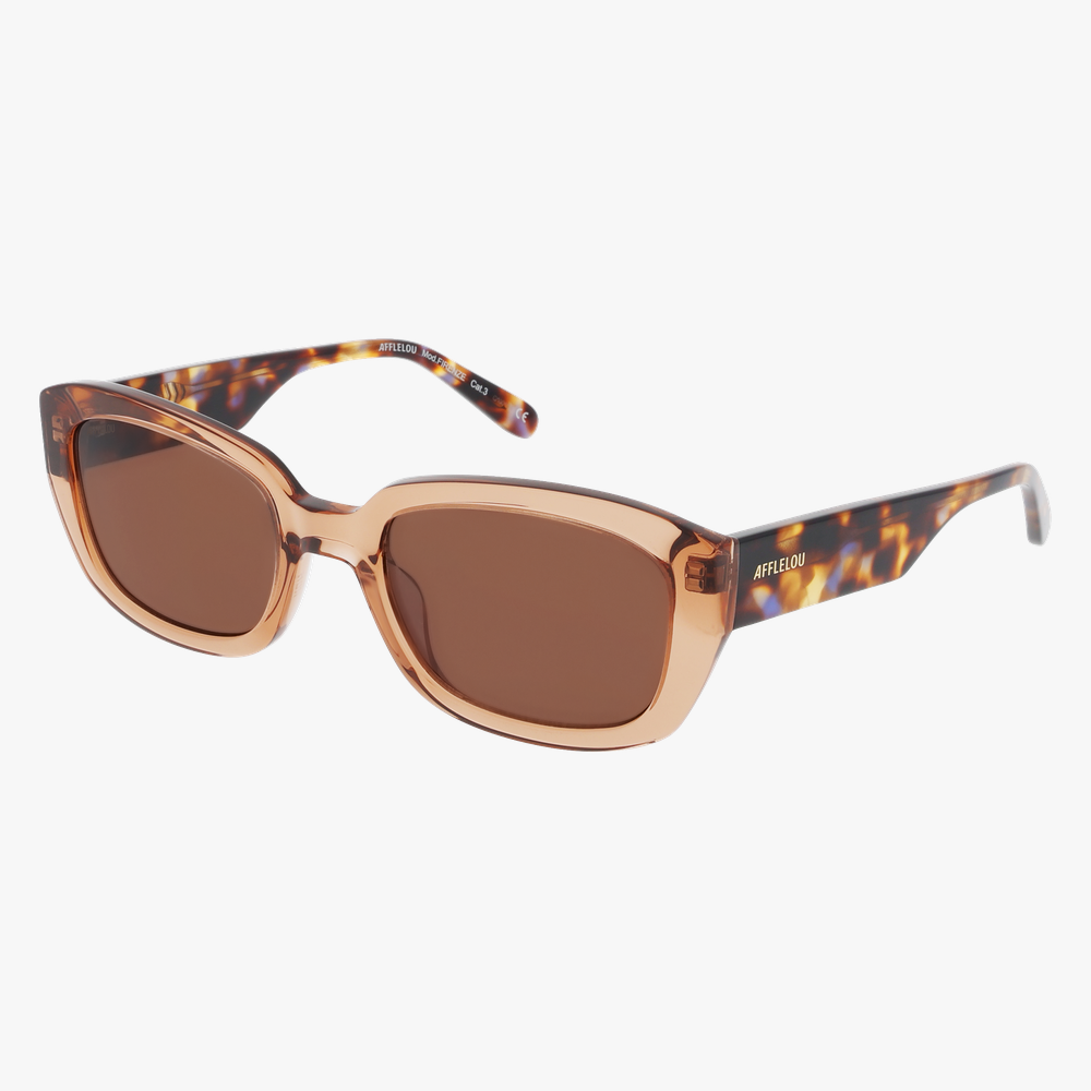 GAFAS DE SOL mujer FIRENZE marrón/beige - vista de frente