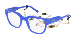 GAFAS GRADUADAS mujer CARACTÈRES AUDACIEUSE azul - vista de frente