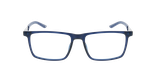 GAFAS GRADUADAS hombre EMMANUEL azul marino/rojo - vista de frente