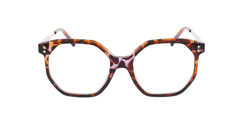 GAFAS GRADUADAS mujer FANNIE carey/morado - vista de frente
