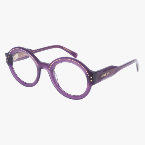 GAFAS GRADUADAS mujer CARACTÈRES FIL D'OR PERSPICACE morado/dorado