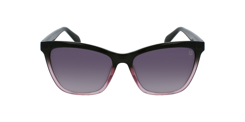 Gafas de sol mujer STOA23 rosa/gris vista de frente