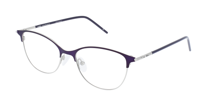 GAFAS GRADUADAS mujer MAGIC 103 morado/plateado - vista de frente