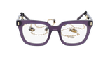 GAFAS GRADUADAS mujer CARACTÈRES RÊVEUSE morado - vista de frente