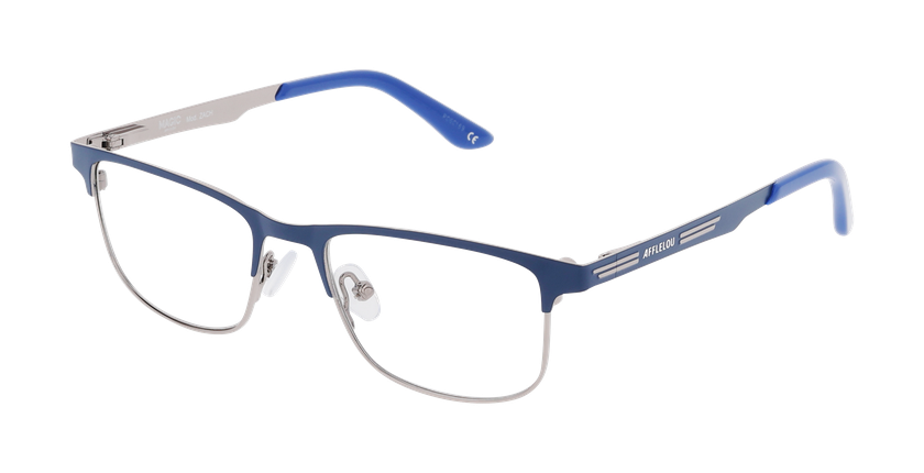 GAFAS GRADUADAS niños ZACH azul/gris - vista de frente