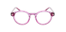 GAFAS GRADUADAS mujer CARACTÈRES DISCRÈTE rosa