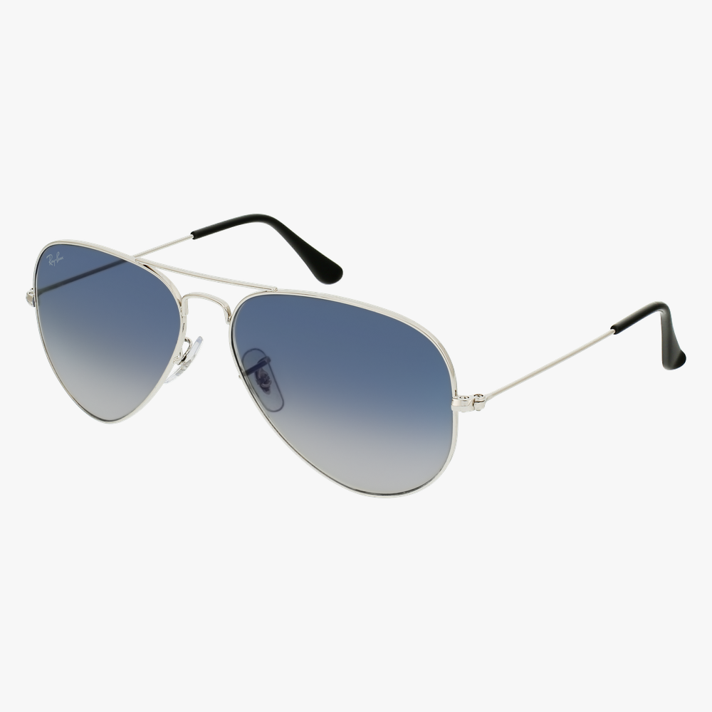 GAFAS DE SOL AVIATOR LARGE METAL plateado - vista de frente