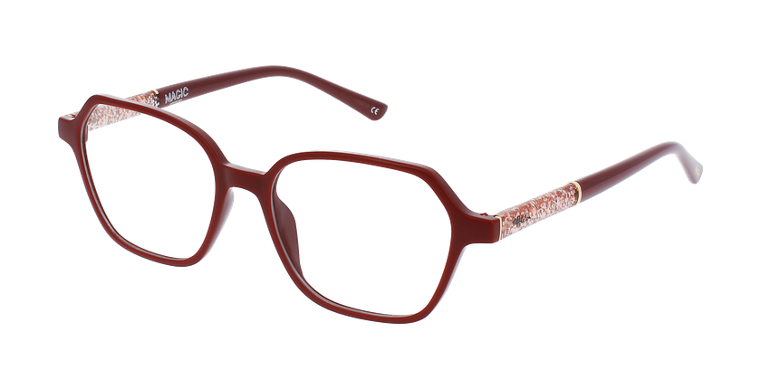 GAFAS GRADUADAS mujer MAGIC 196 rojo - vista de frente