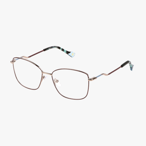 GAFAS GRADUADAS mujer VYA119 rojo vista de frente