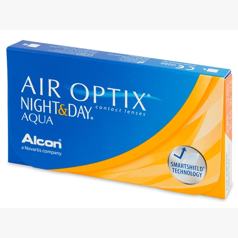Lentillas AIR OPTIX NIGHT & DAY - 6L vista de frente