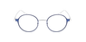 GAFAS GRADUADAS hombre MAGIC315 azul/plateado
