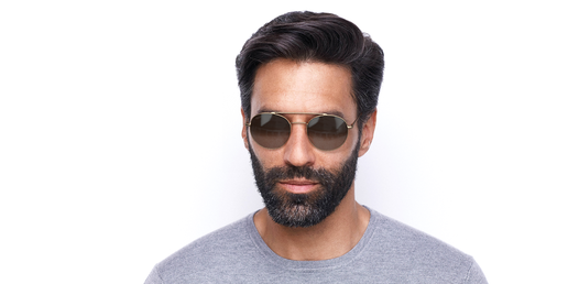 GAFAS DE SOL hombre NOAM dorado
