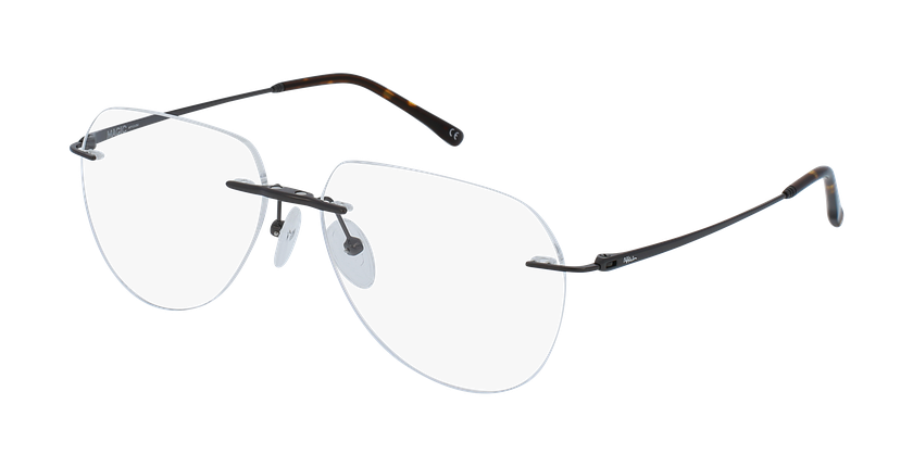 GAFAS GRADUADAS MAGIC 138 negro/gris - vista de frente