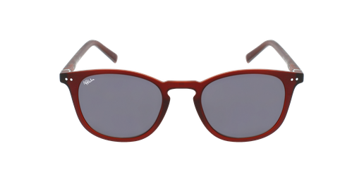 GAFAS GRADUADAS AFFLELOU FORTY SOLAR COLOR BURDEOS rojovista de frente