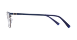 GAFAS GRADUADAS hombre NATHEO azul/azul - vista de frente