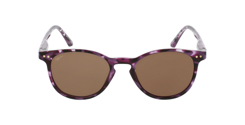 GAFAS DE SOL niños FELIZ carey/morado - vista de frente