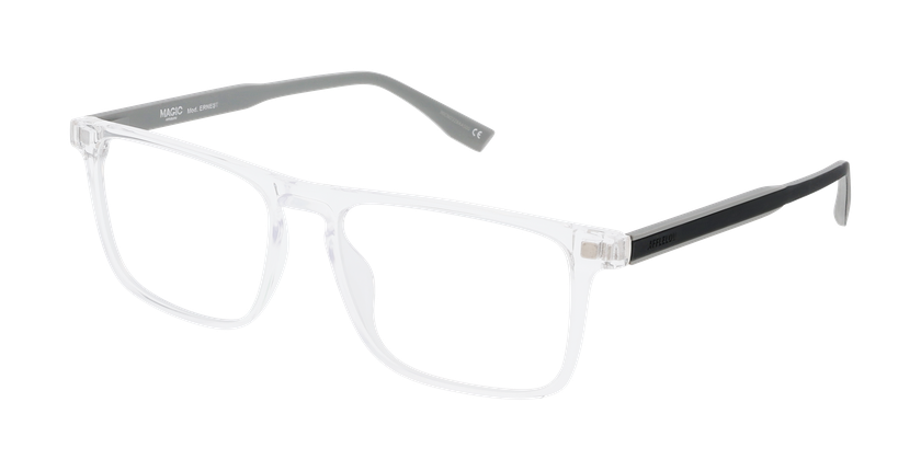 GAFAS GRADUADAS hombre ERNEST negro - vista de frente