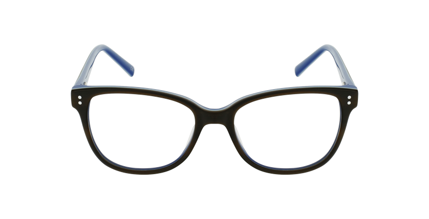 GAFAS GRADUADAS niños CARLA marrón/morado - vista de frente