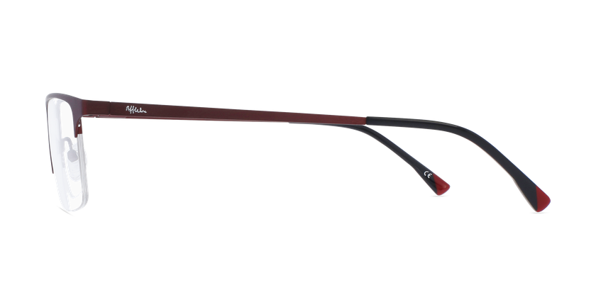 GAFAS GRADUADAS hombre MAGIC 105 rojo - vista de frente