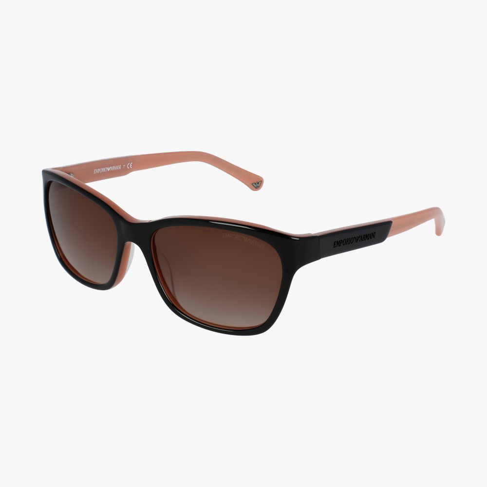 GAFAS DE SOL mujer 0EA4004 negro/rosa - vista de 3/4
