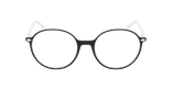 GAFAS GRADUADAS mujer MAGIC278 negro/blanco - vista de frente
