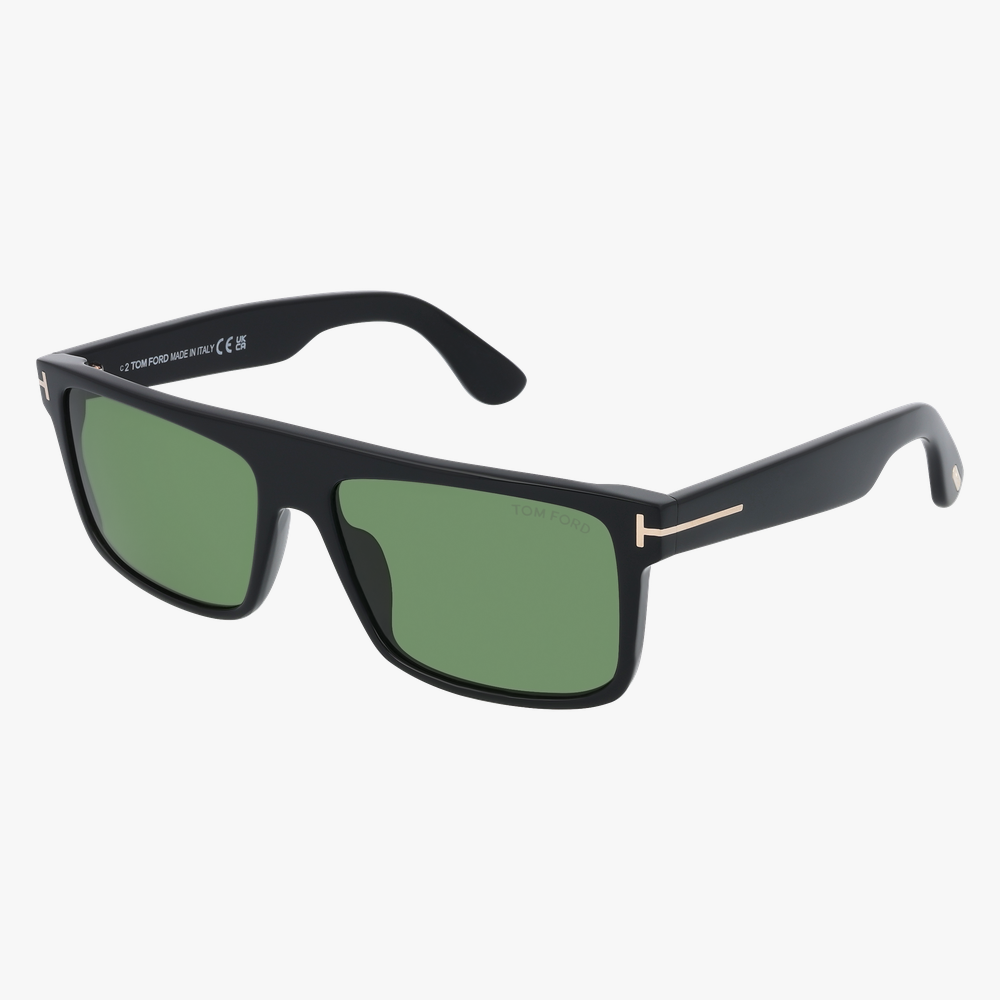 GAFAS DE SOL hombre PHILIPPE FT0999 negro brillante - vista de frente