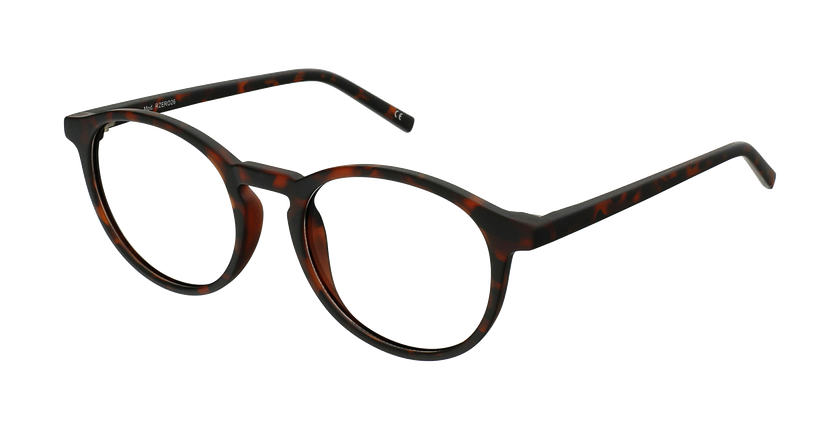GAFAS GRADUADAS niños RZERO26 carey oscuro/carey rosa - vista de frente