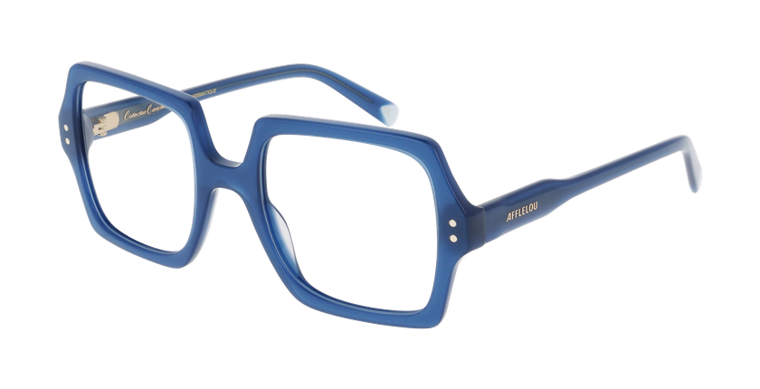 GAFAS GRADUADAS mujer CHARISMATIQUE azul - vista de frente