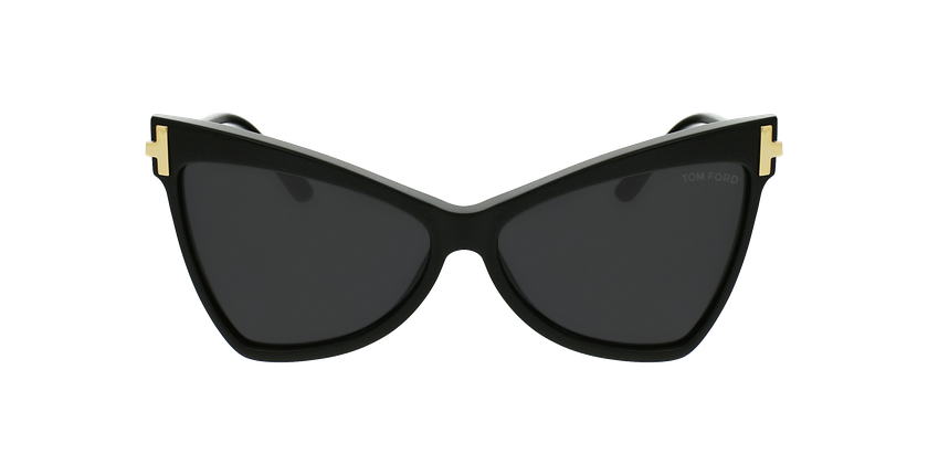 Gafas de sol mujer TALLULAH negro - vista de frente