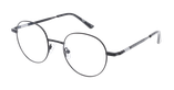 GAFAS GRADUADAS hombre MAGIC283 negro/plateado - vista de frente