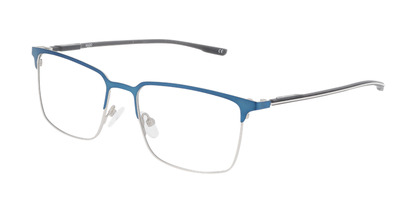 GAFAS GRADUADAS hombre MAGIC336 azul/plateado - vista de frente