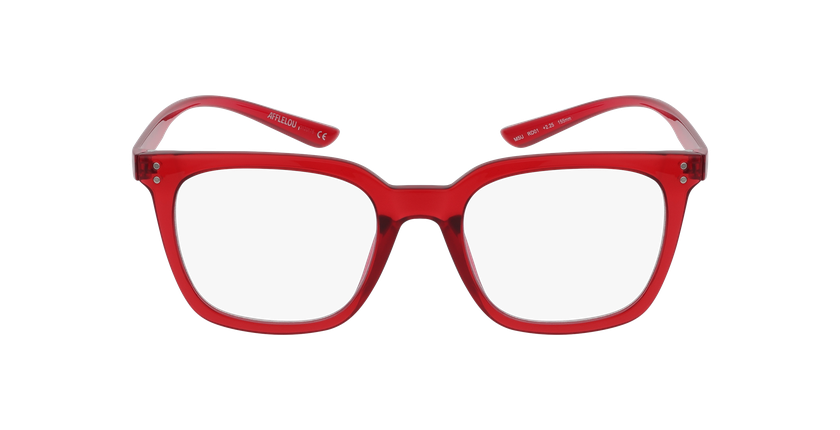 GAFAS GRADUADAS M5URD01 rojo - vista de frente