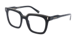 GAFAS GRADUADAS mujer CARACTÈRES FIL D'OR RÊVEUSE negro/dorado - vista de frente