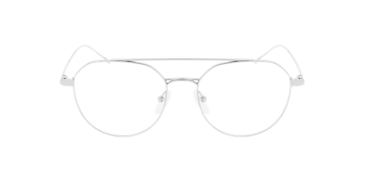 GAFAS GRADUADAS hombre MAGIC 175 plateado vista de frente