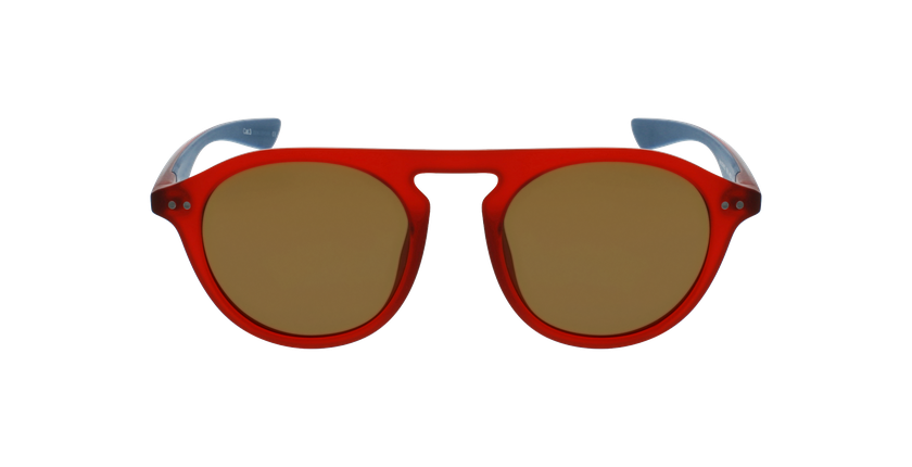 GAFAS DE SOL BORNEO rojo/azul - vista de frente