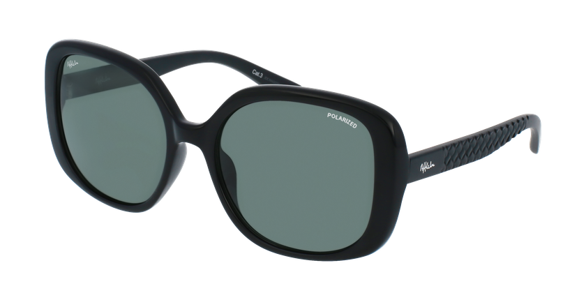 GAFAS DE SOL mujer SALLY POLARIZED negro - vista de frente