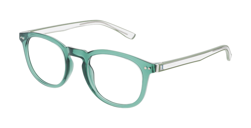 GAFAS GRADUADAS hombre DANDY verde - vista de frente