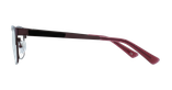 GAFAS GRADUADAS mujer RZERO9 rojo - vista de frente