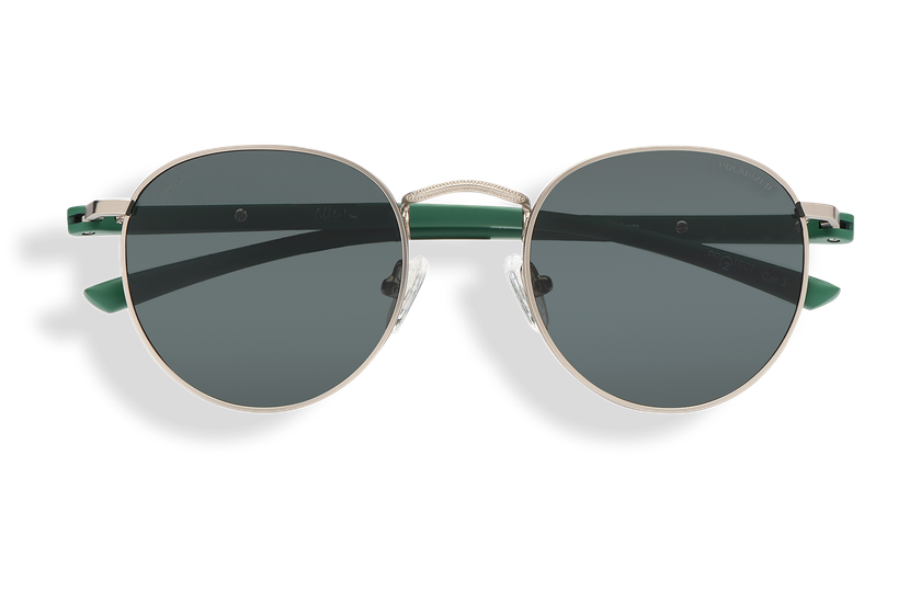 Gafas de sol MOE POLARIZED plateado/verde - danio.store.product.image_view_face Gafas de sol MOE POLARIZED plateado/verde - danio.store.product.image_view_face