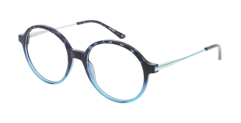 GAFAS GRADUADAS mujer EMILY carey/azul - vista de frente