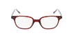 GAFAS GRADUADAS niños MAGIC ANGELO rojo - vista de frente
