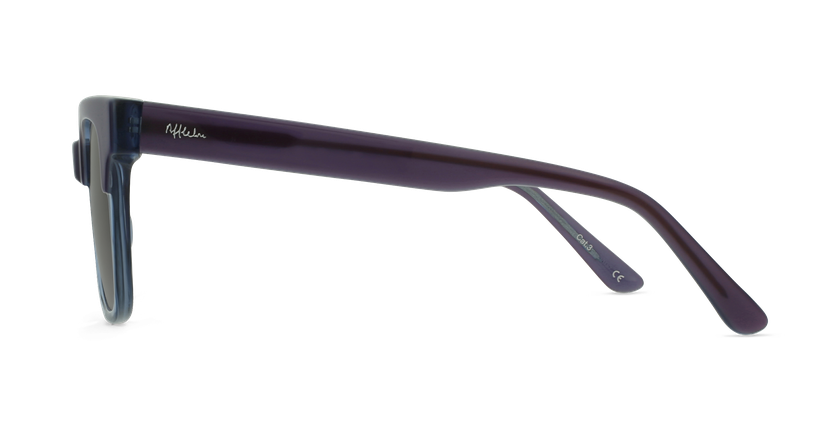 GAFAS DE SOL mujer KAREN morado/azul - vista de lado