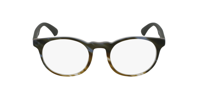 Gafas graduadas hombre EA 3156 verde/careyvista de frente Gafas graduadas hombre EA 3156 verde/careyvista de frente