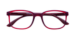 GAFAS GRADUADAS RAINBOW rojo - vista de frente