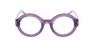 GAFAS GRADUADAS mujer CARACTÈRES FIL D'OR PERSPICACE morado/dorado