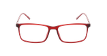 GAFAS GRADUADAS hombre HAROLD rojo - vista de frente